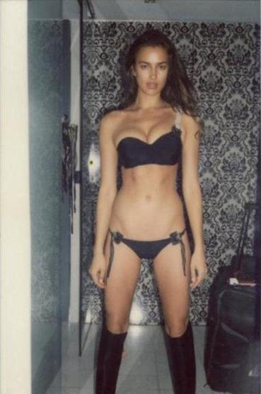 Irina Shaykın da fotoğrafları çalındı