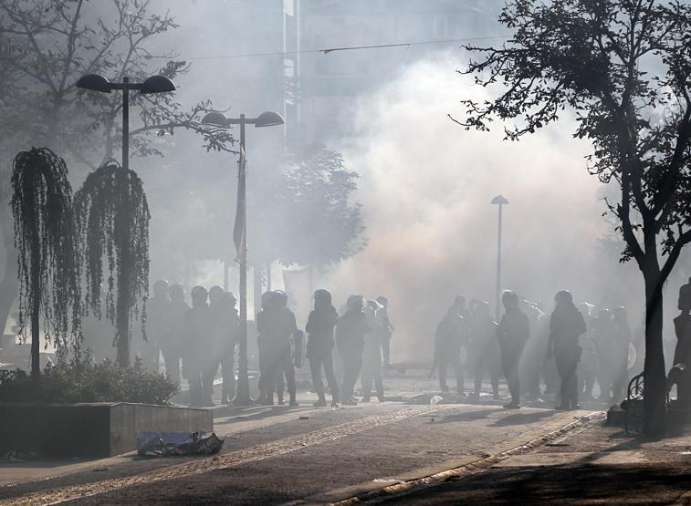 Ankaradaki Kobani eylemine müdahale