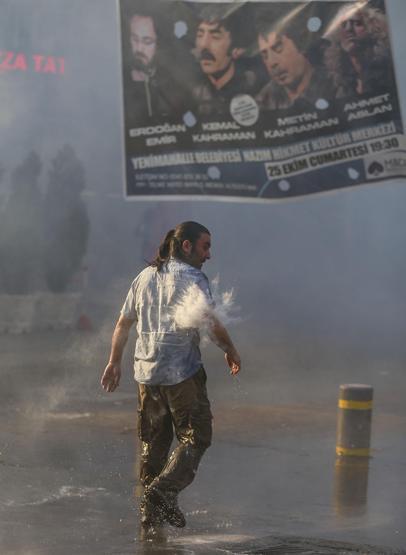 Ankaradaki Kobani eylemine müdahale