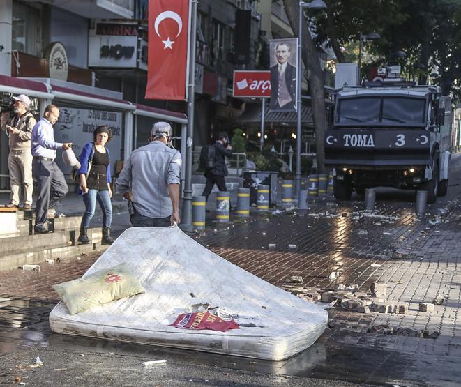 Ankaradaki Kobani eylemine müdahale
