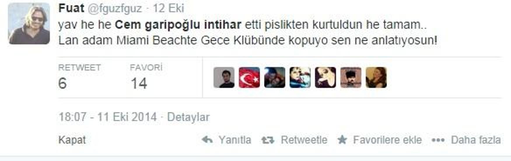 Cem Garipoğlu intihar mı etti yoksa yurtdışına mı kaçtı