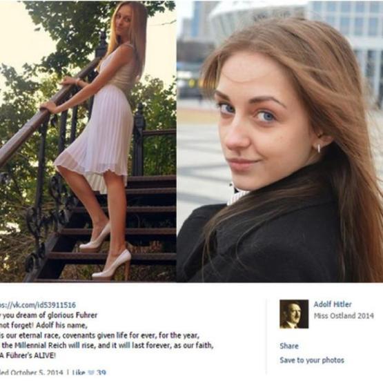 Dünya ayağa kalktı: Miss Hitler 2014