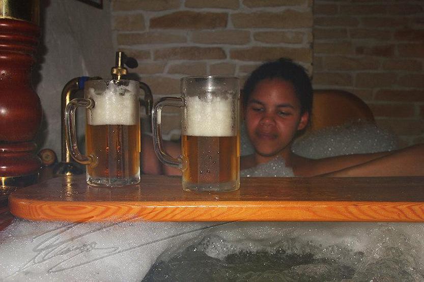 Yeni trend Bira spa