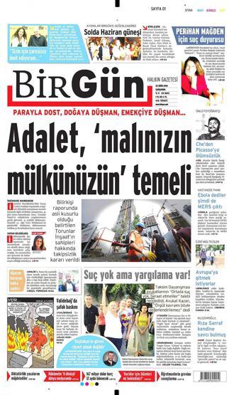 Gazete manşetleri... (22 Ekim 2014)