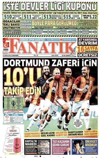 Gazete manşetleri... (22 Ekim 2014)