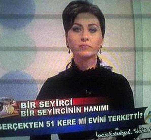 Türk televizyonlarındaki en ilginç anlar...