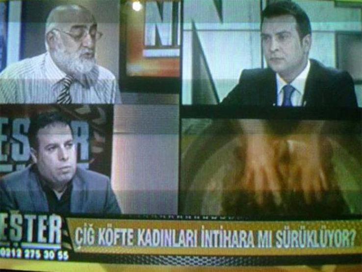 Türk televizyonlarındaki en ilginç anlar...