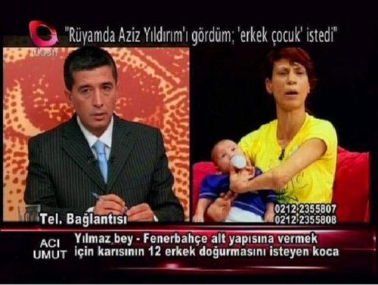 Türk televizyonlarındaki en ilginç anlar...