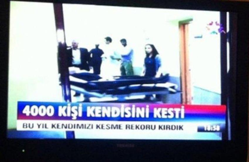 Türk televizyonlarındaki en ilginç anlar...
