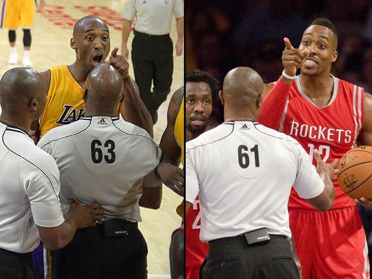 Kobe Bryant ile Dwight Howard kapıştı