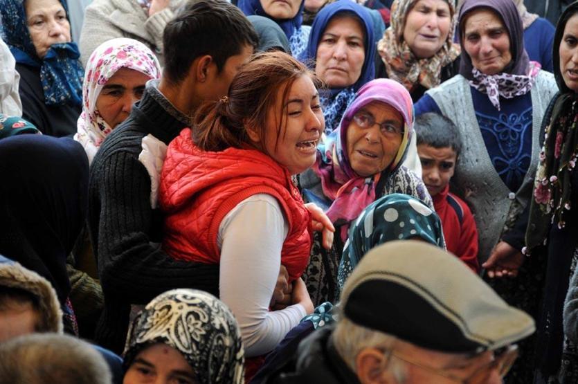 14 tarım işçisi son yolculuğuna uğurlandı
