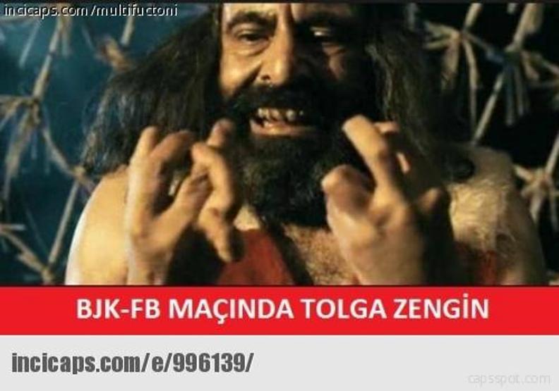 Beşiktaş - Fenerbahçe maçı capsleri