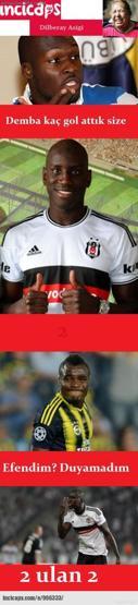 Beşiktaş - Fenerbahçe maçı capsleri