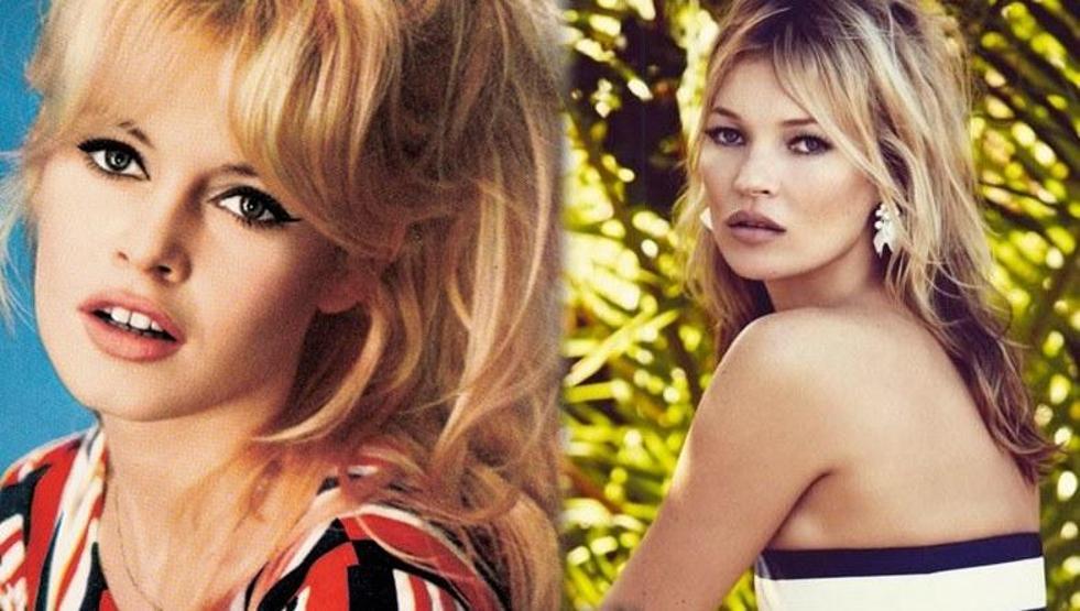 Kate Moss, Brigitte Bardot oldu