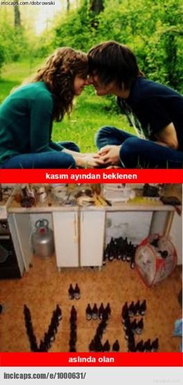 Vize haftası capsleri