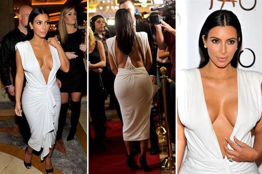 Kim Kardashianın bu pozu çok konuşulacak