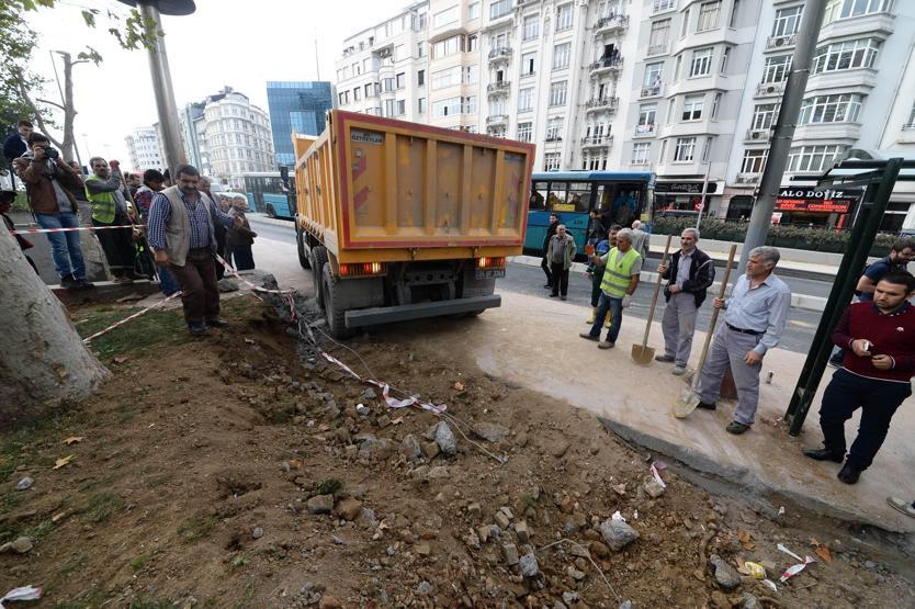 Tepki geldi Geziye durak yapımı durdu