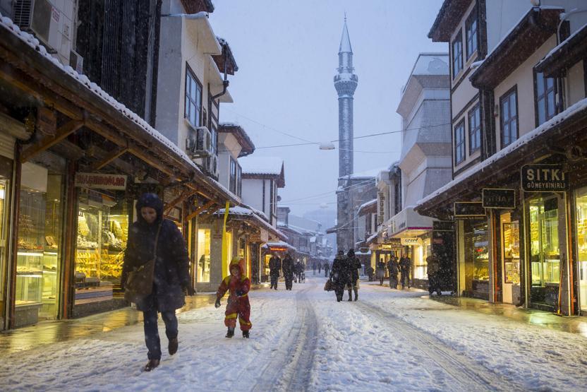 Türkiyenin güneyinde karakış