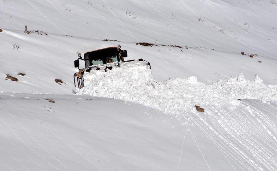 Doğu Anadoluda kar kalınlığı 17 santime ulaştı