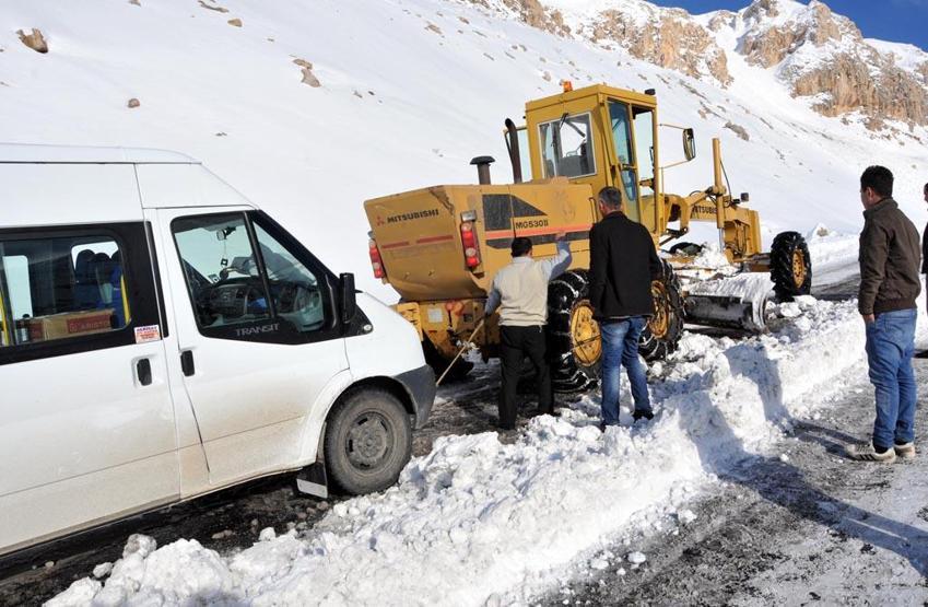 Doğu Anadoluda kar kalınlığı 17 santime ulaştı