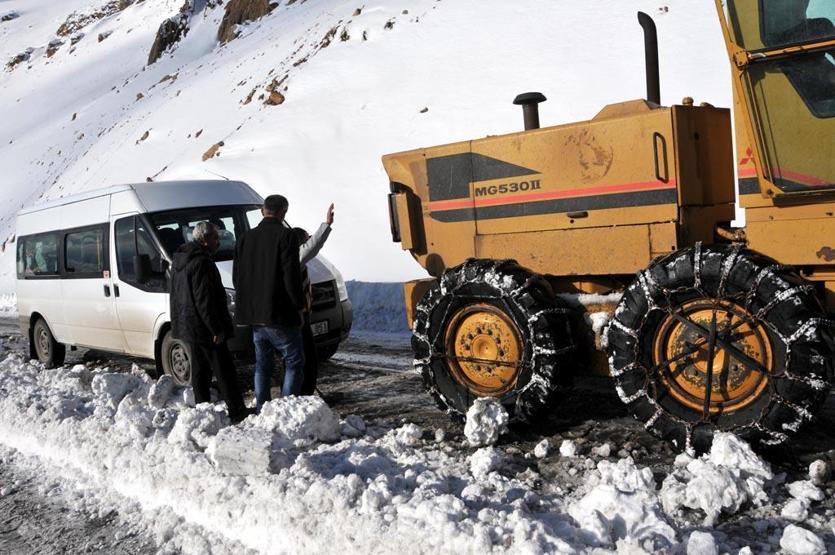 Doğu Anadoluda kar kalınlığı 17 santime ulaştı