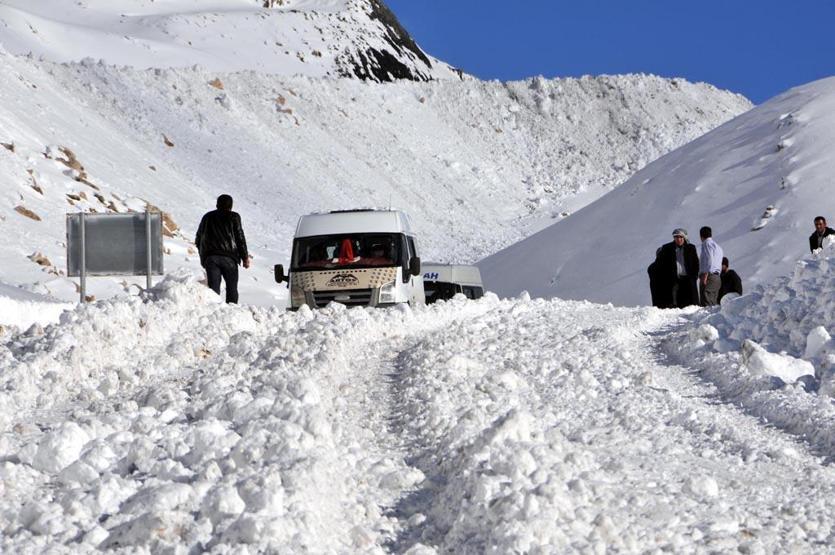 Doğu Anadoluda kar kalınlığı 17 santime ulaştı