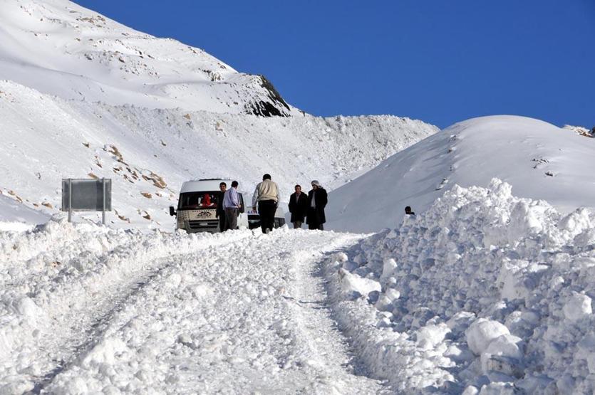 Doğu Anadoluda kar kalınlığı 17 santime ulaştı