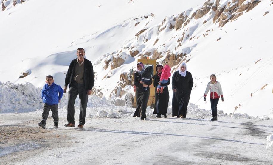Doğu Anadoluda kar kalınlığı 17 santime ulaştı