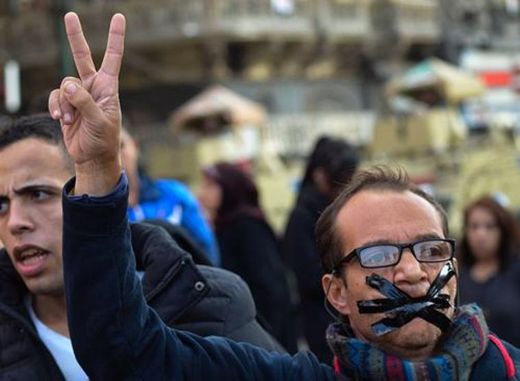 Mısırda protestoculara müdahale: 2 ölü