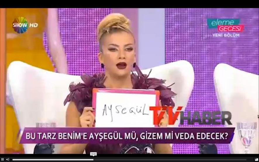 Bu Tarz Benimde Ayşegül Doğan elendi