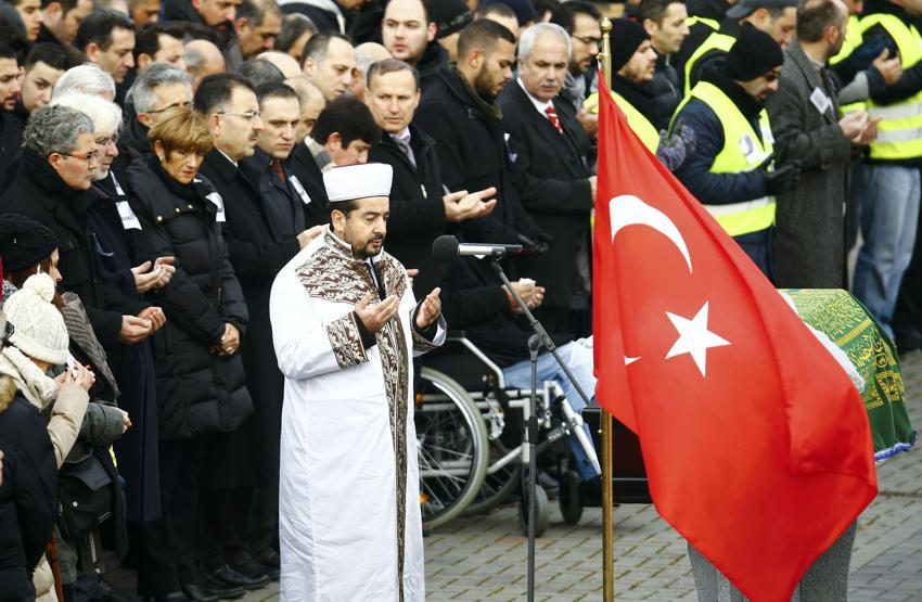Tuğçe Albayrakın cenazesinden kareler...