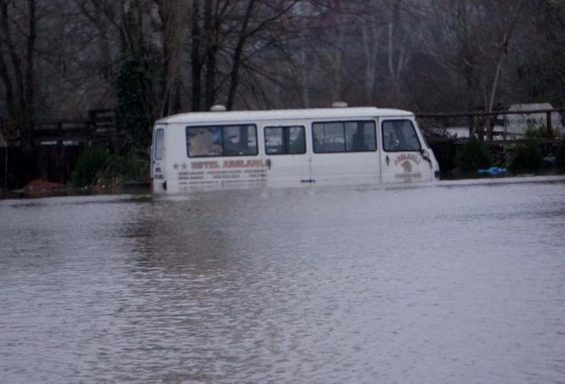 Meriç Nehri taştı