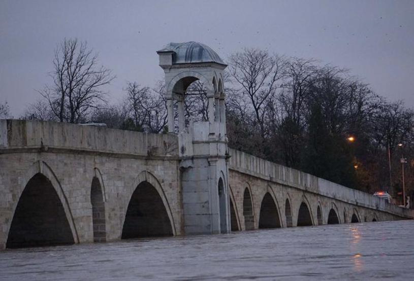 Meriç Nehri taştı