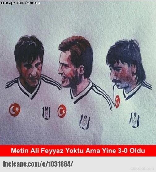 Beşiktaş - Trabzonspor maçı capsleri