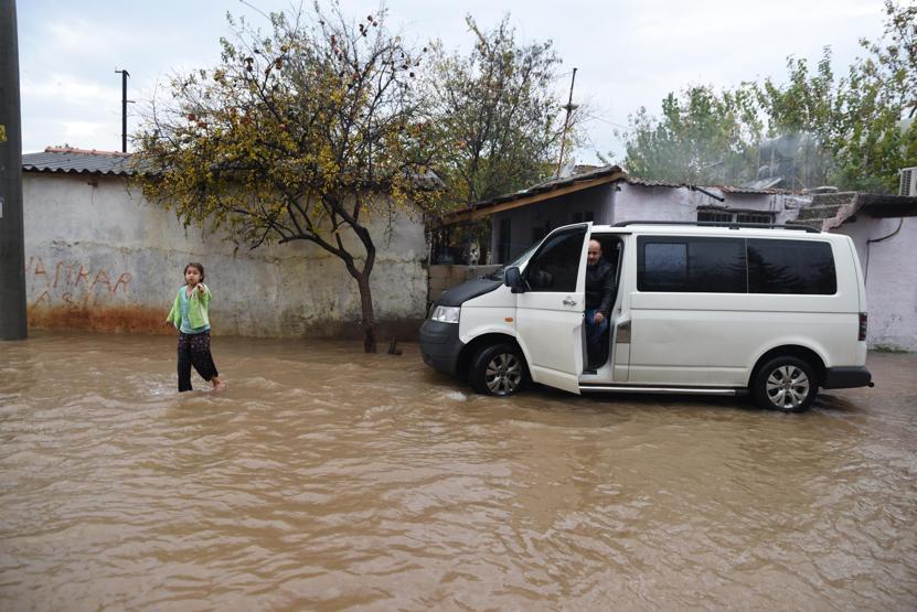 Türkiyeden yağış manzaraları