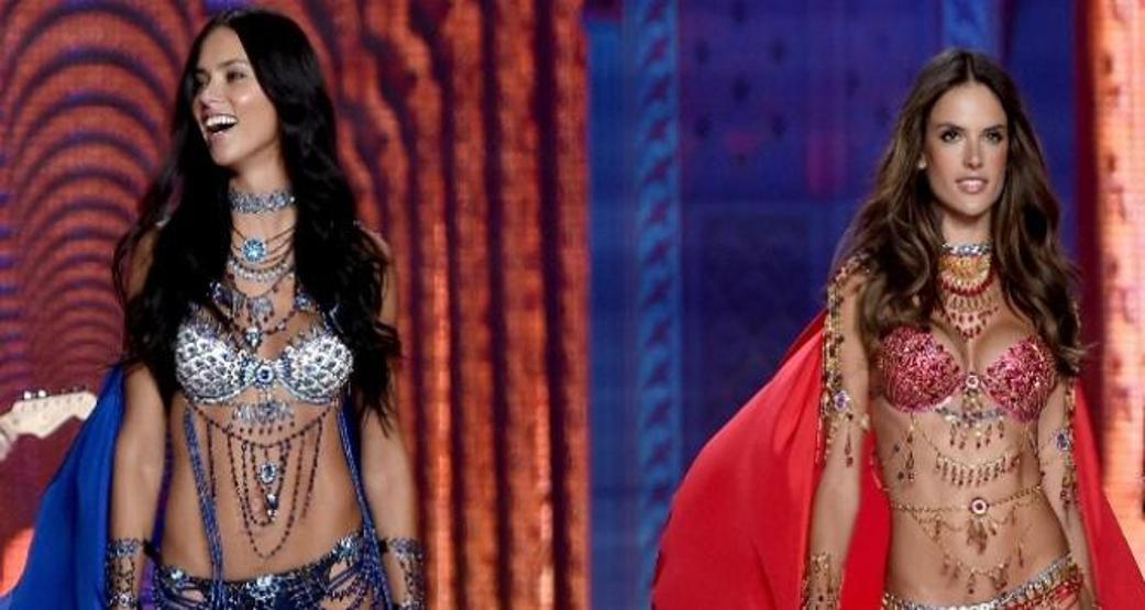 Adriana Lima 2 milyon dolarlık sütyeni tanıttı
