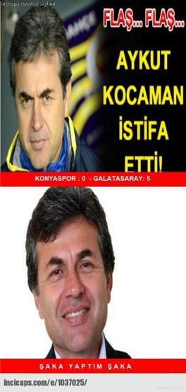 Torku Konyaspor - Galatasaray maçı capsleri