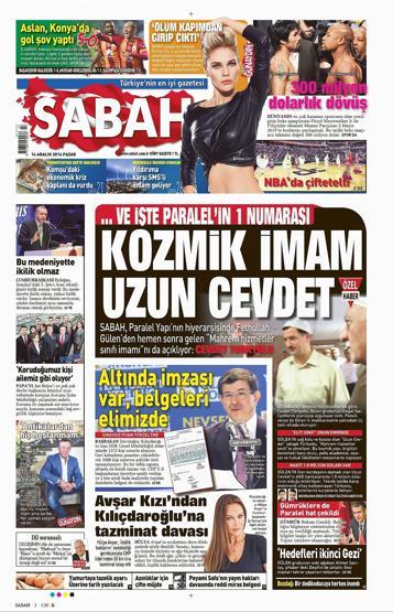 Gazete manşetleri (14.12.2014)