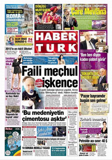 Gazete manşetleri (14.12.2014)