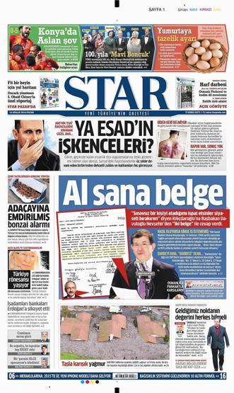 Gazete manşetleri (14.12.2014)