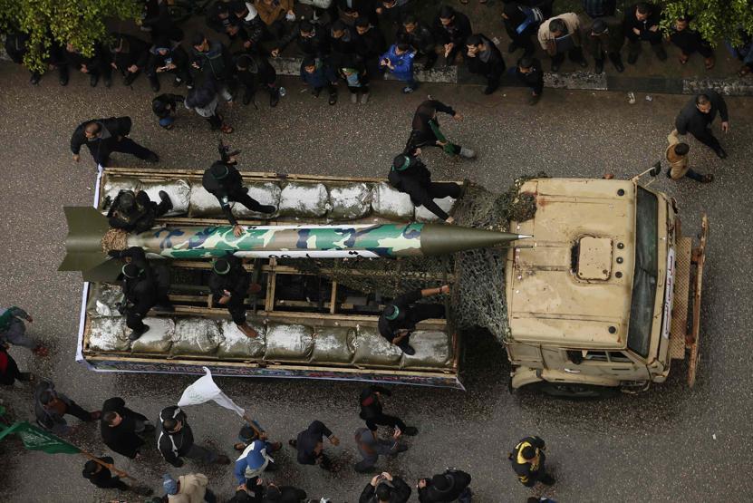 Hamas Gazzede 27. kuruluş yılını kutladı
