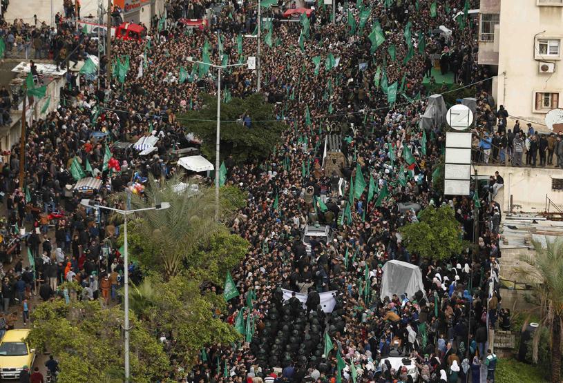 Hamas Gazzede 27. kuruluş yılını kutladı