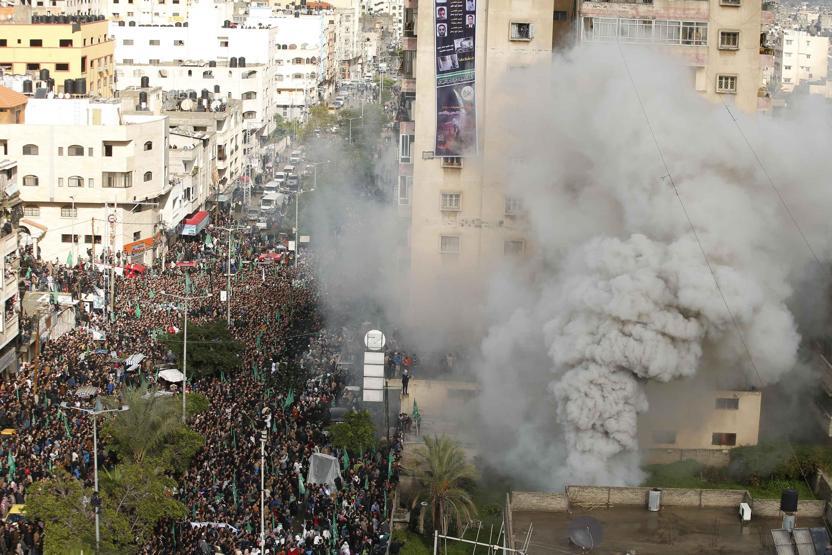 Hamas Gazzede 27. kuruluş yılını kutladı
