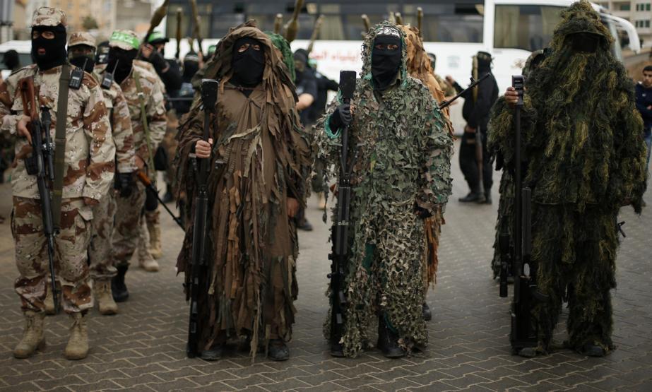 Hamas Gazzede 27. kuruluş yılını kutladı