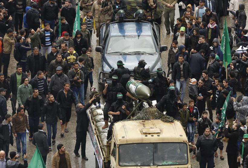 Hamas Gazzede 27. kuruluş yılını kutladı