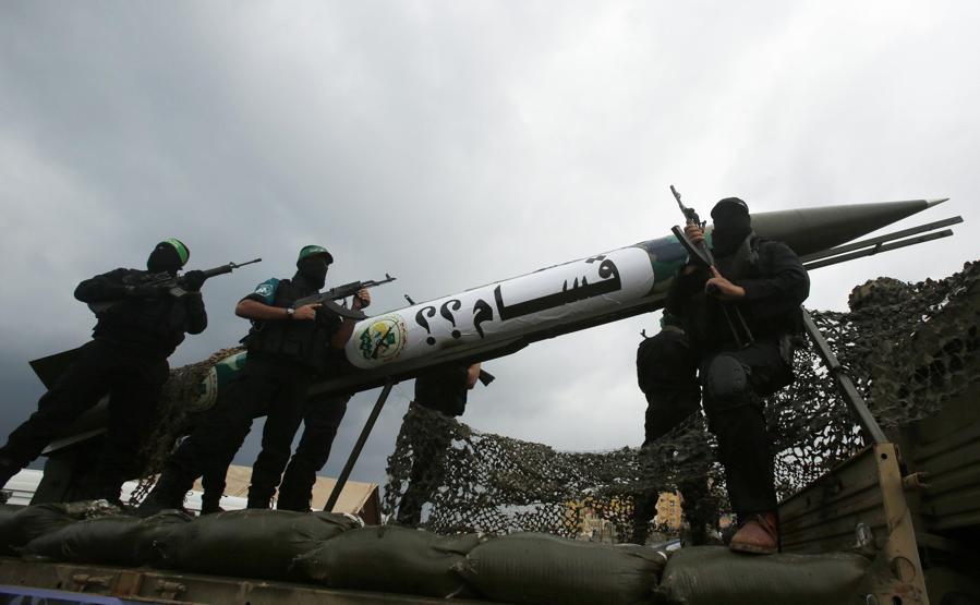 Hamas Gazzede 27. kuruluş yılını kutladı