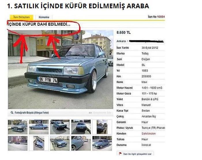 Efsane olmuş ilanlar