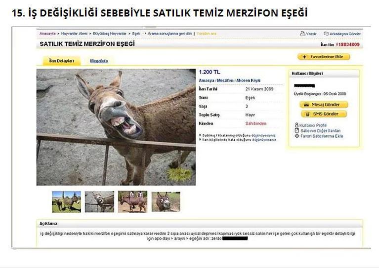 Efsane olmuş ilanlar