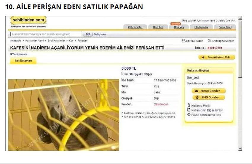 Efsane olmuş ilanlar