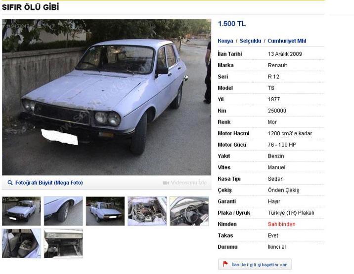 Efsane olmuş ilanlar